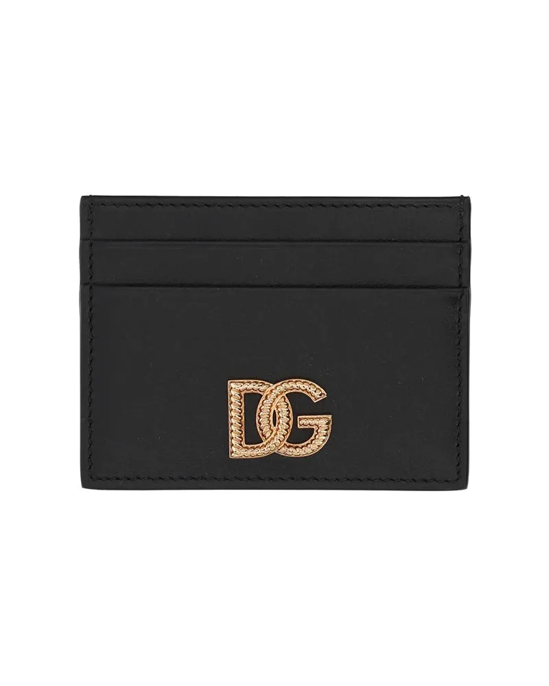 Dolce & Gabbana Portemonnaie - Schwarz Schwarz