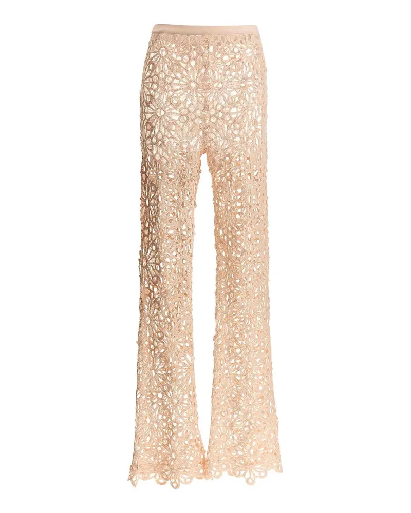 Norma Kamali Casual Hose - Nude Nude