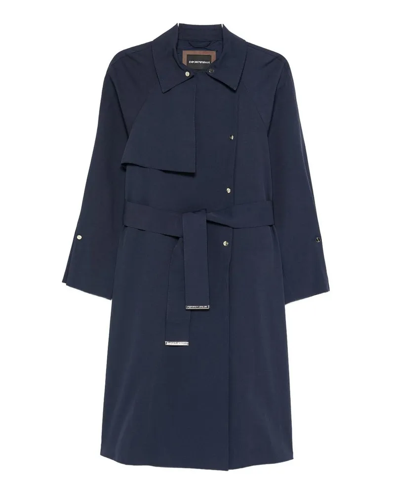 Emporio Armani Trenchcoat - Blau Blau