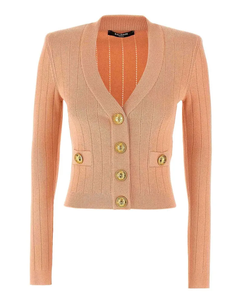 Balmain Cardigan - Nude Nude