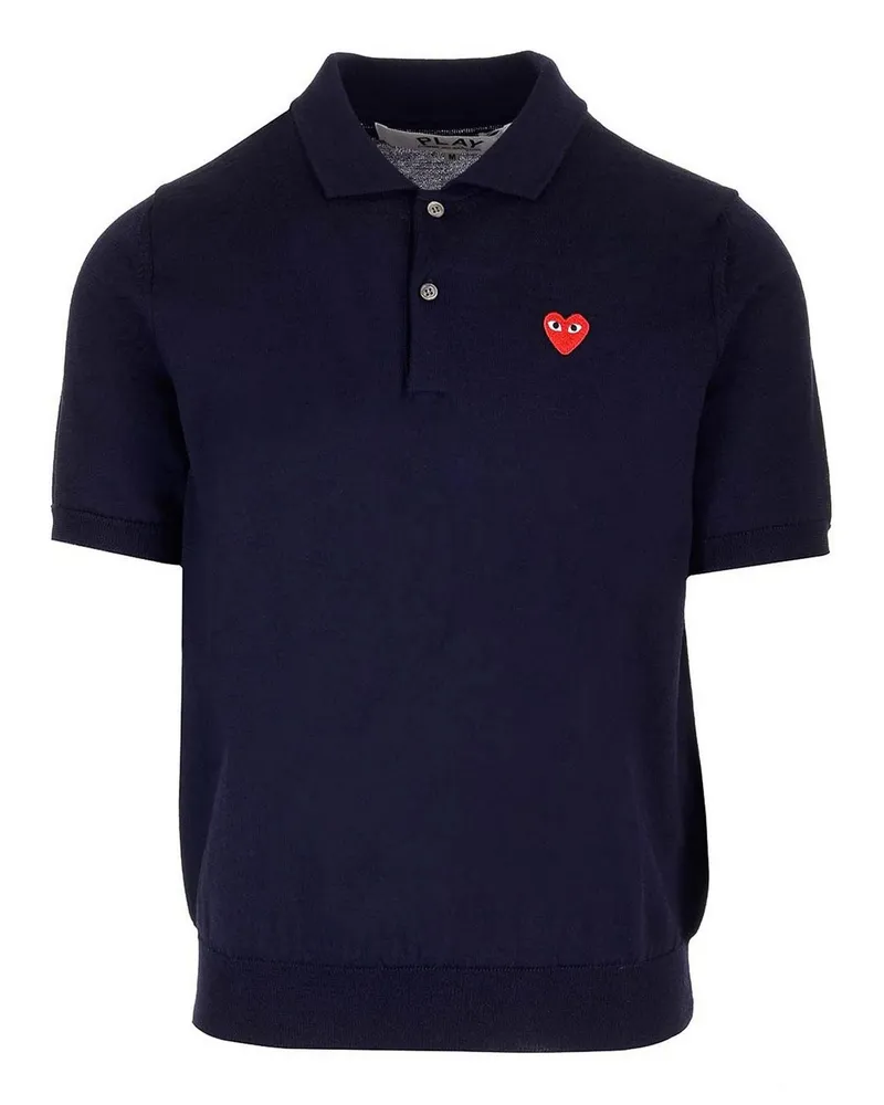 Comme des Garçons Poloshirt - Blau Blau