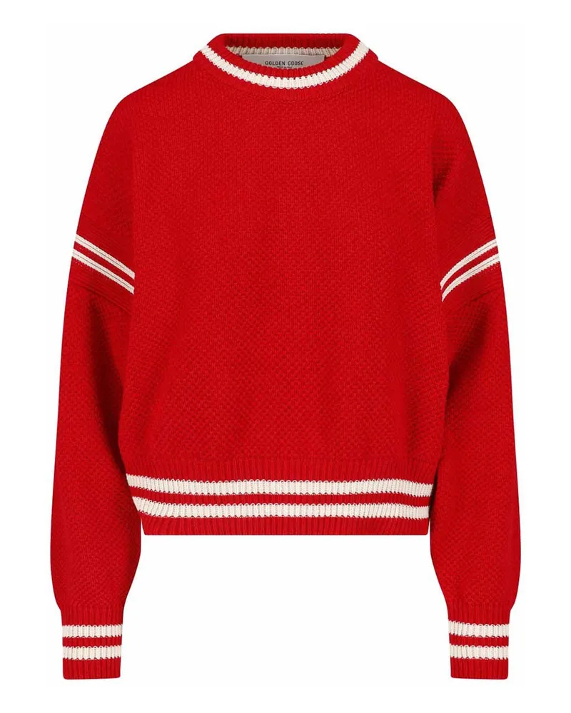 Golden Goose Rundhalspullover - Rot Rot