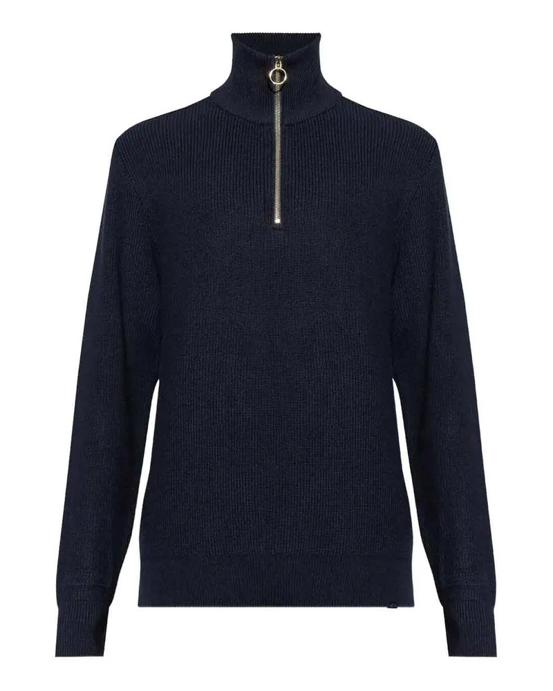 Paul & Shark Rundhalspullover - Blau Blau