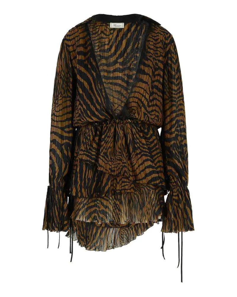 Blumarine Top - Braun Animal
