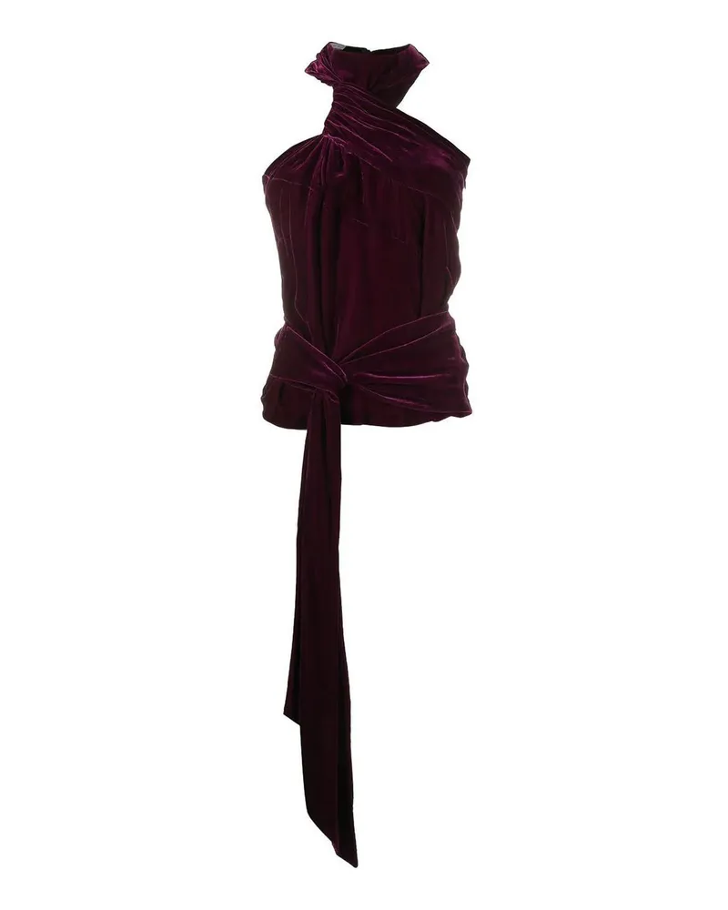 Stella McCartney Top - Dunkelrot Dunkelrot