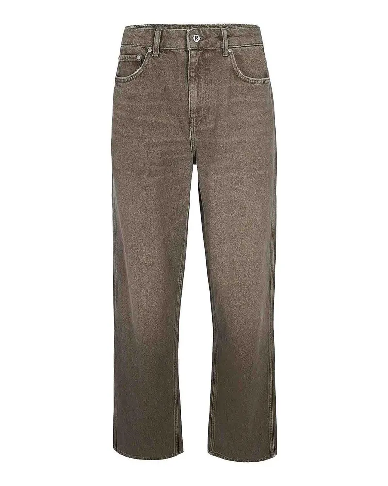 REPRESENT Straight Leg Jeans - Dunkelgrün Dunkelgrün