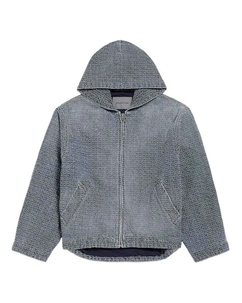 Balenciaga Jeansjacke - Dunkelblau Dunkelblau
