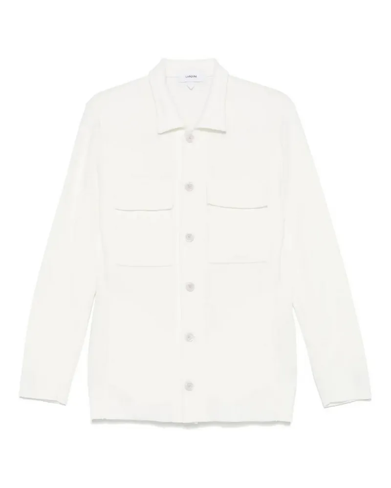 LARDINI Casualjacke - Weiß Weiß