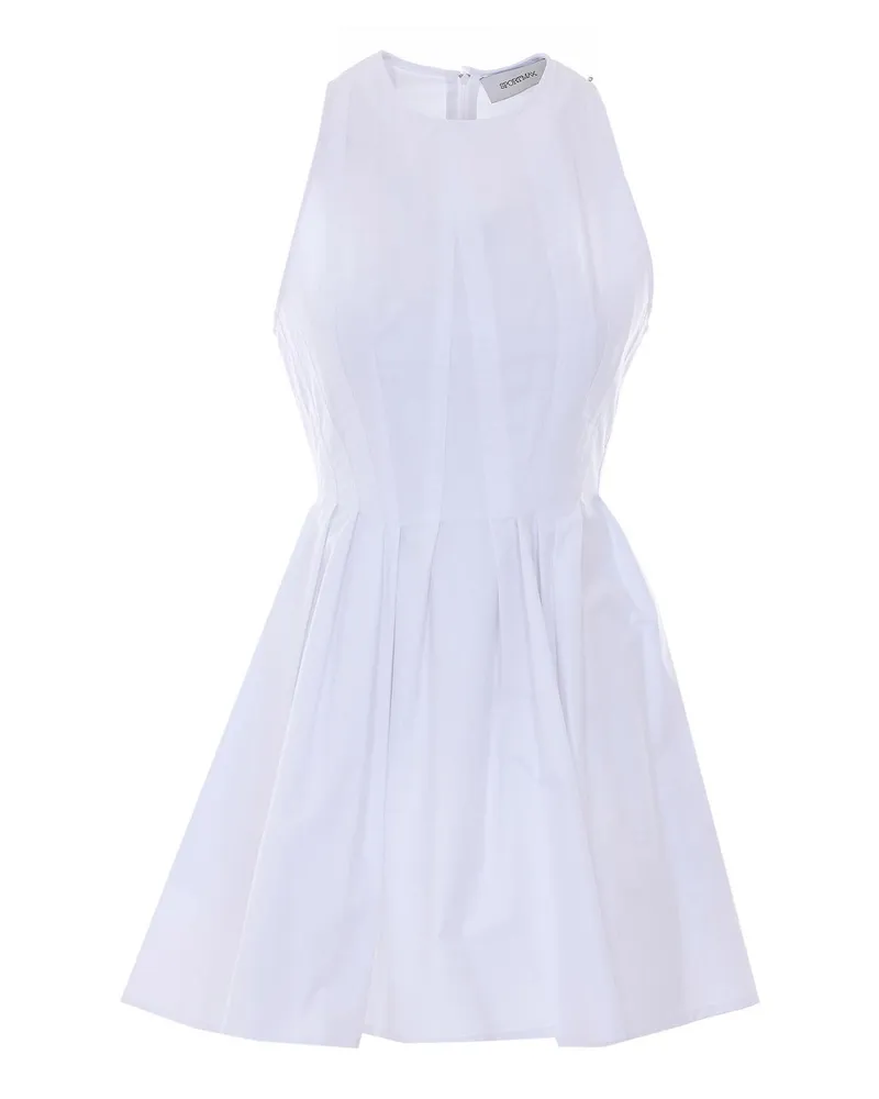 SPORTMAX Rundhalspullover - Weiß Weiß