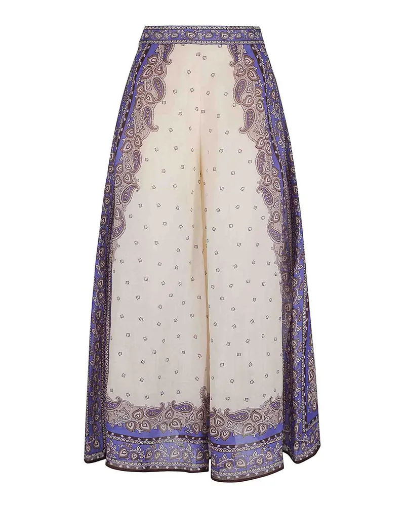 Zimmermann Casual Hose - Lila Lila