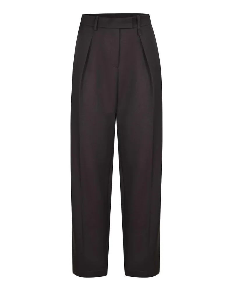 ALYSI Casual Hose - Dunkelbraun Dunkelbraun