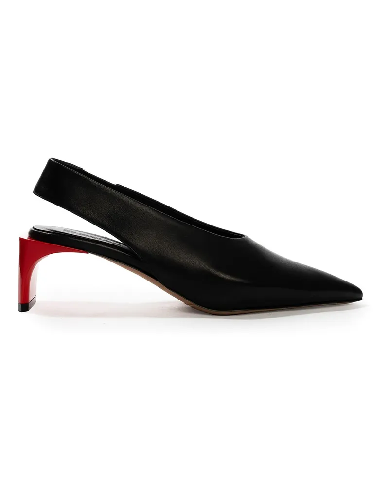 SPORTMAX Sandalen - Schwarz Schwarz