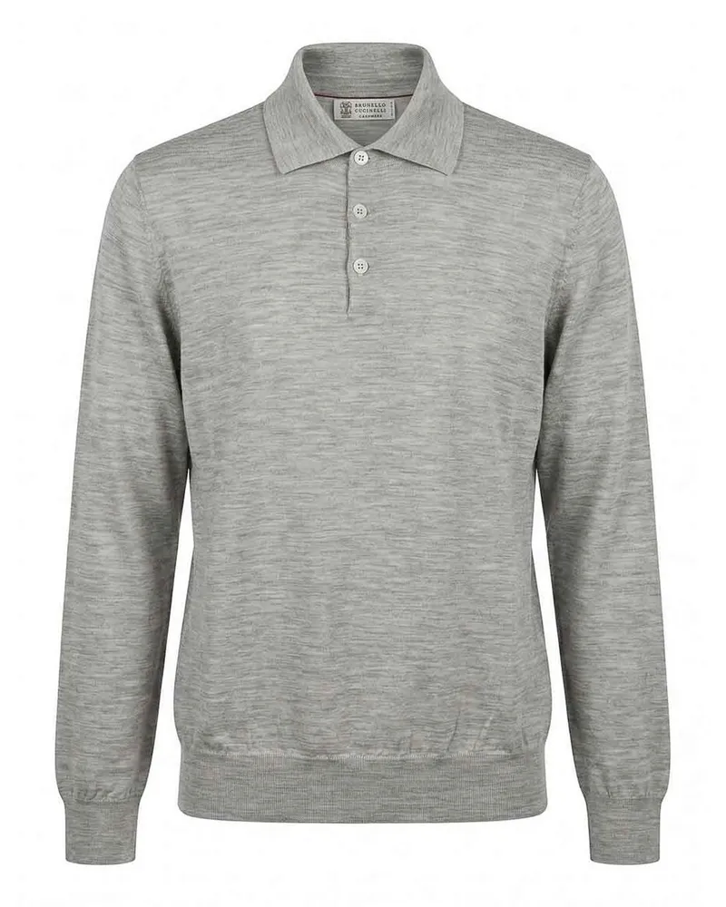 Brunello Cucinelli Poloshirt - Grau Grau