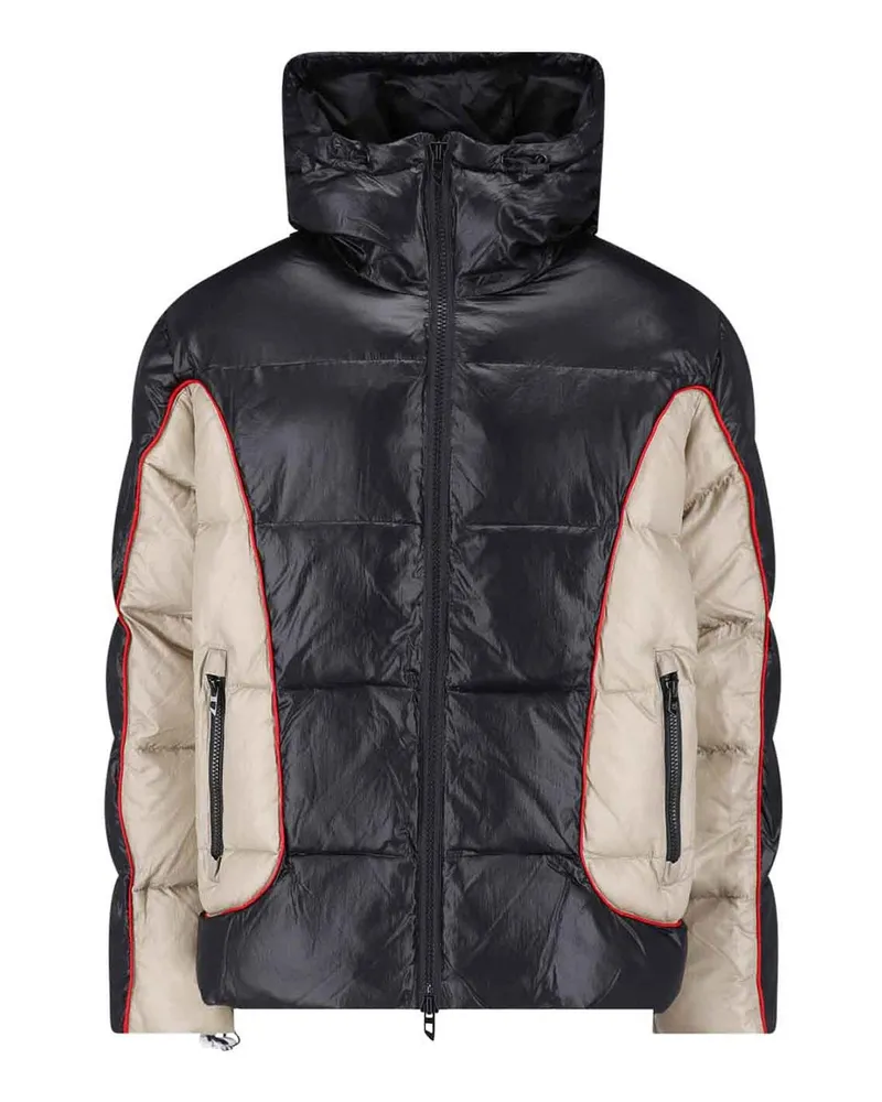 Diesel Daunenjacke - Schwarz Schwarz