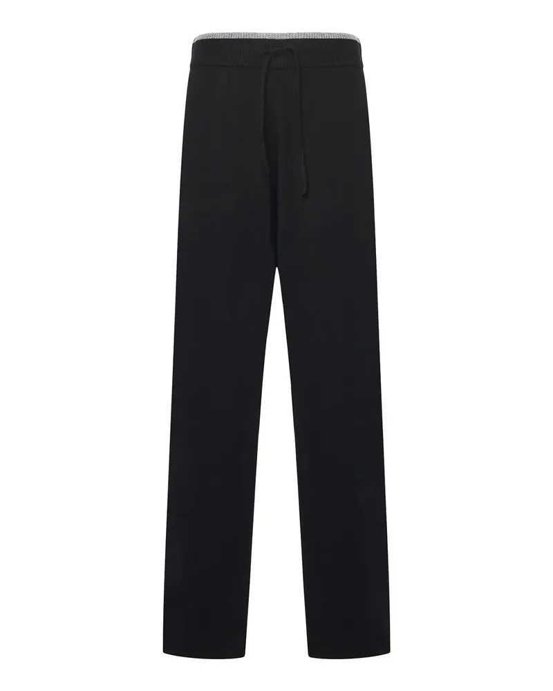 Pinko Casual Hose - Schwarz Schwarz