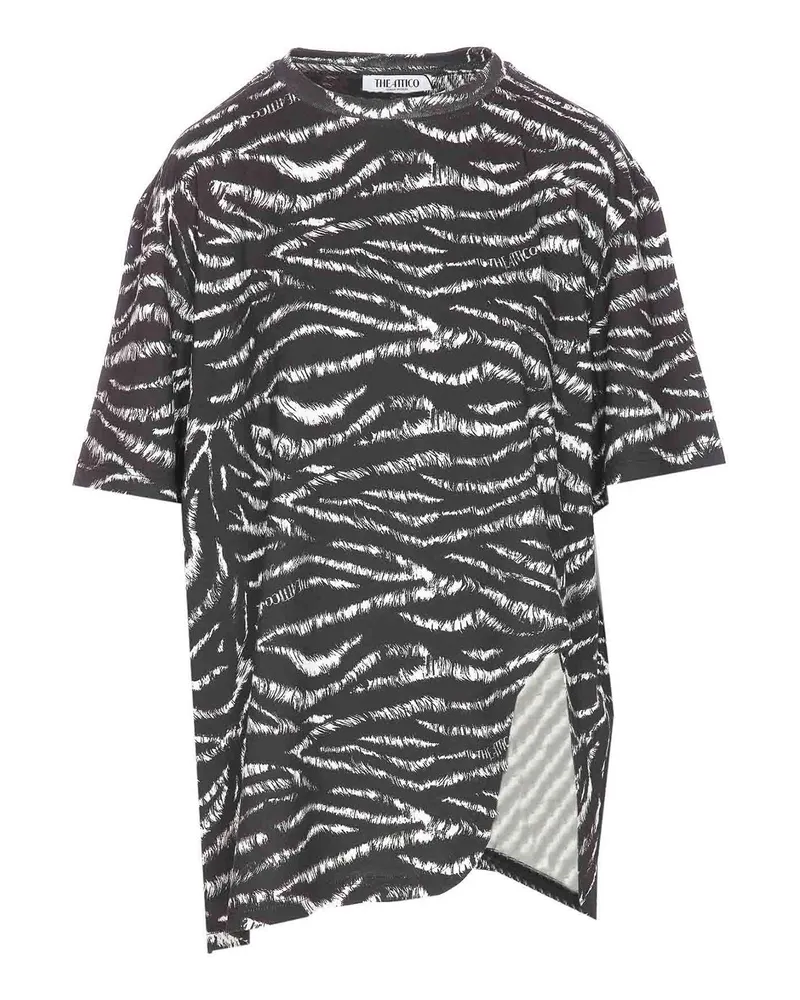 ATTICO T-Shirt - Schwarz Schwarz