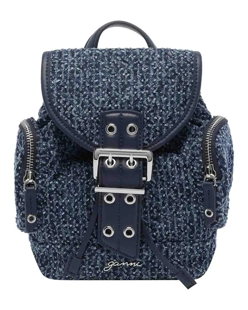 Ganni Rucksack - Blau 