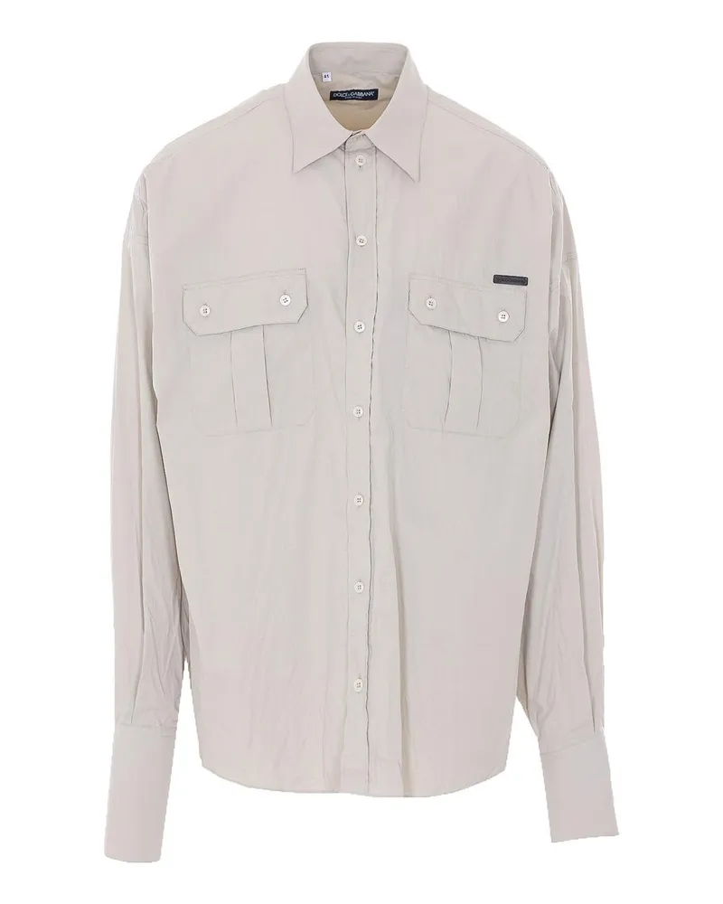 Dolce & Gabbana Hemd - Weiß Weiß