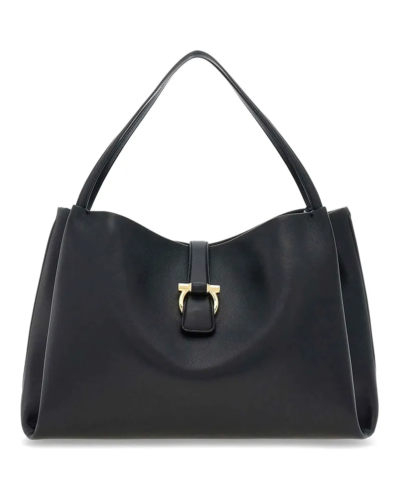Ferragamo Shopper - Schwarz Schwarz
