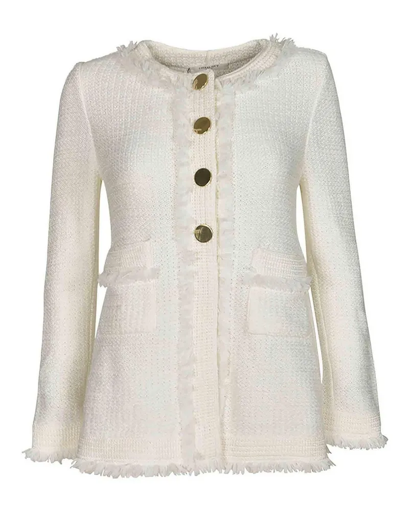 Charlott Casualjacke - Weiß Weiß