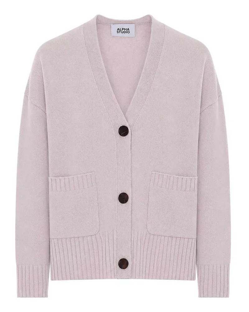 Alpha Studio Cardigan - Hell-Lila Hell-lila