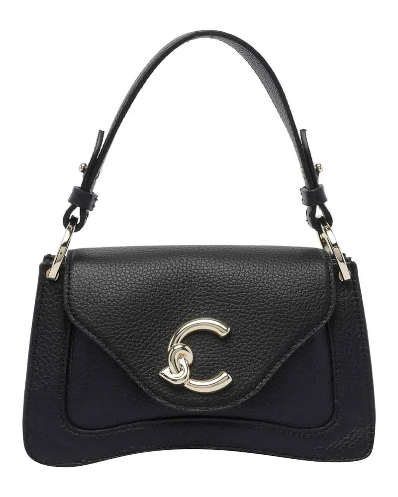 Coccinelle Schultertasche - Schwarz Schwarz