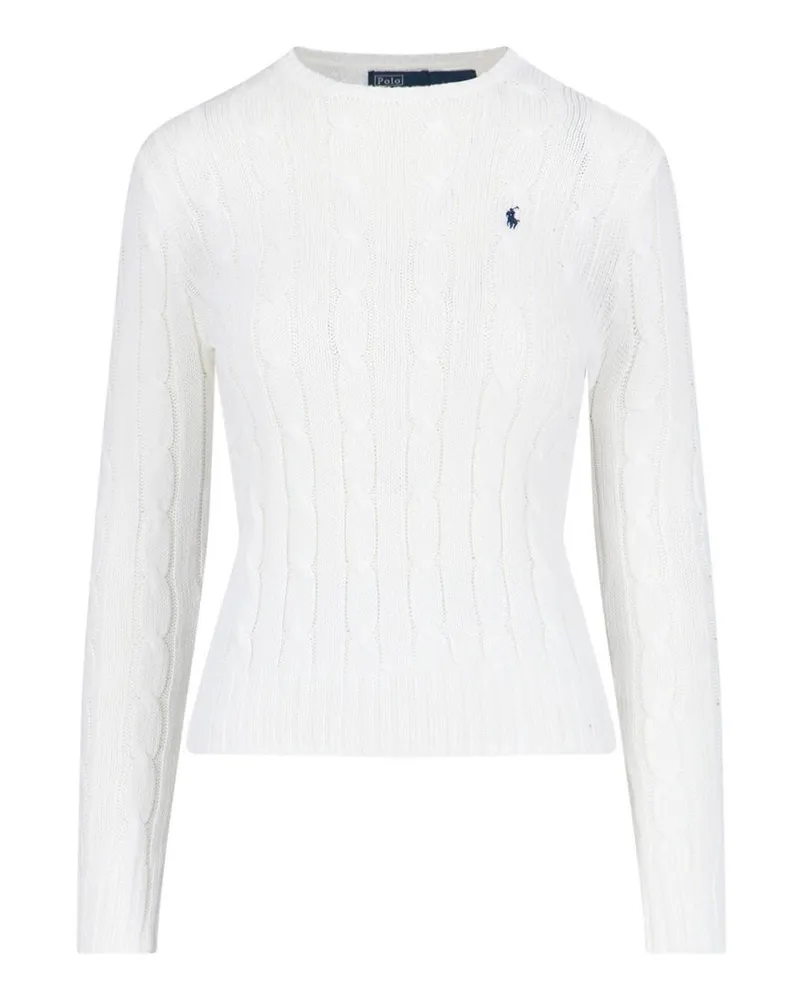 Ralph Lauren Rundhalspullover - Weiß Weiß