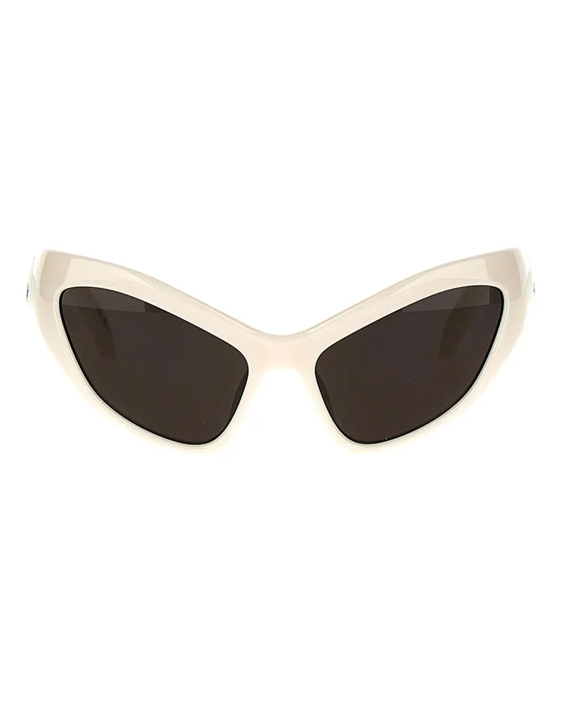 Balenciaga Sonnenbrille - Weiß Weiß
