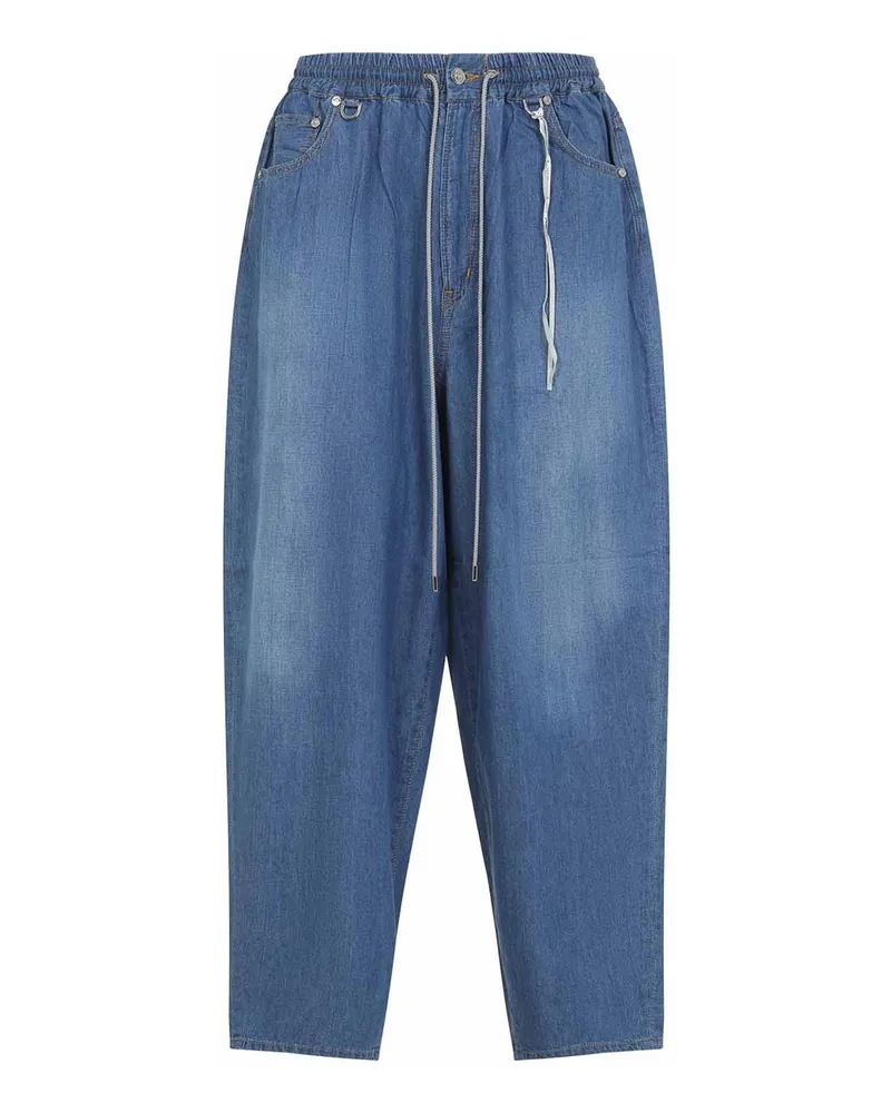 Mastermind Japan Straight Leg Jeans - Jeansblau Jeansblau