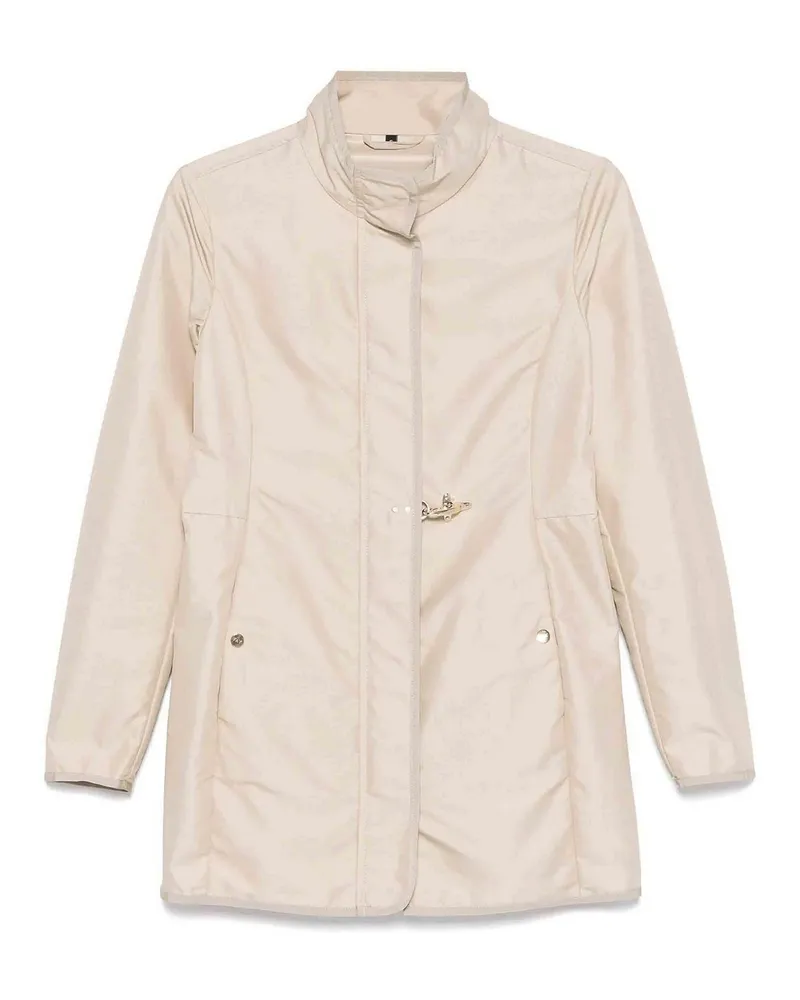 Fay Kurzer Mantel - Hellbeige Hellbeige