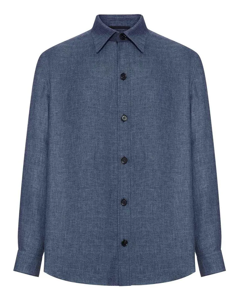 Ermenegildo Zegna Hemd - Blau Blau