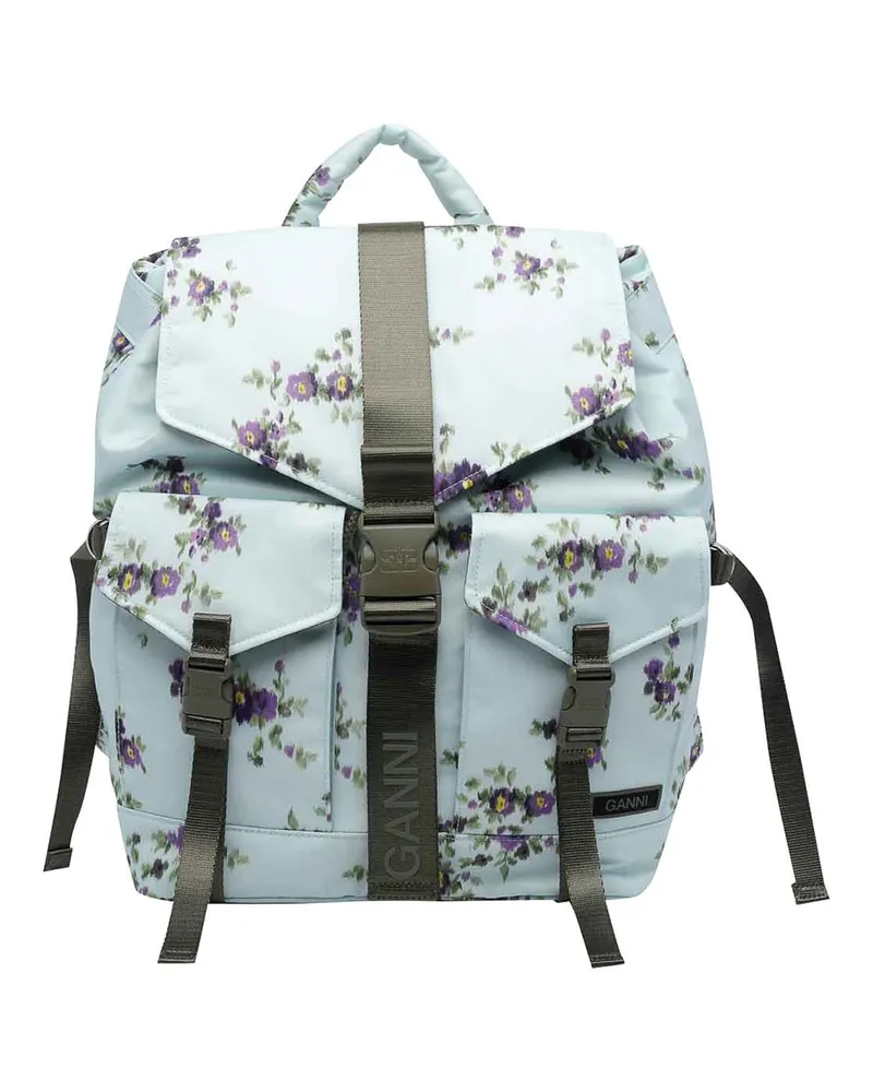 Ganni Rucksack - Blau 