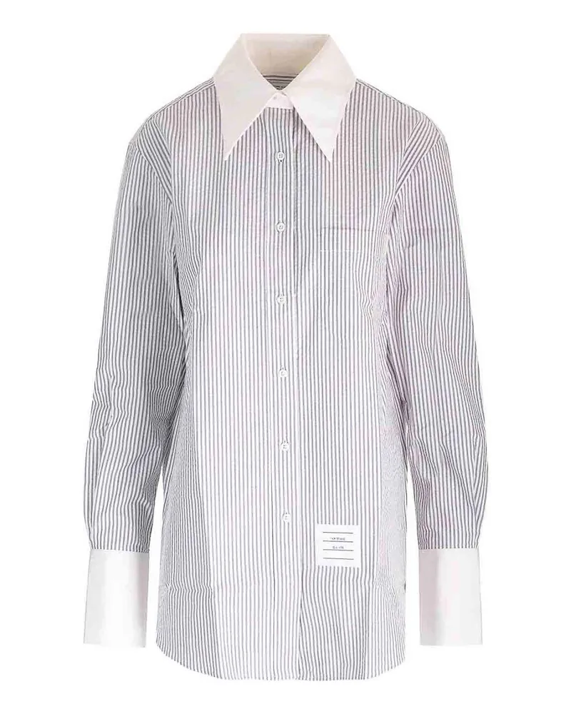 Thom Browne Hemd - Grau Grau