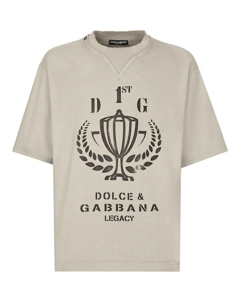 Dolce & Gabbana T-Shirt - Hellgrau Hellgrau
