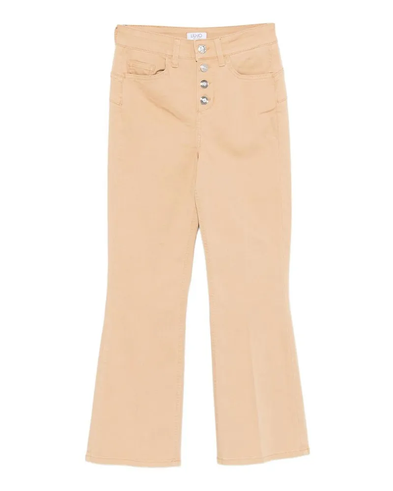 Liu Jo Straight Leg Jeans - Beige Beige