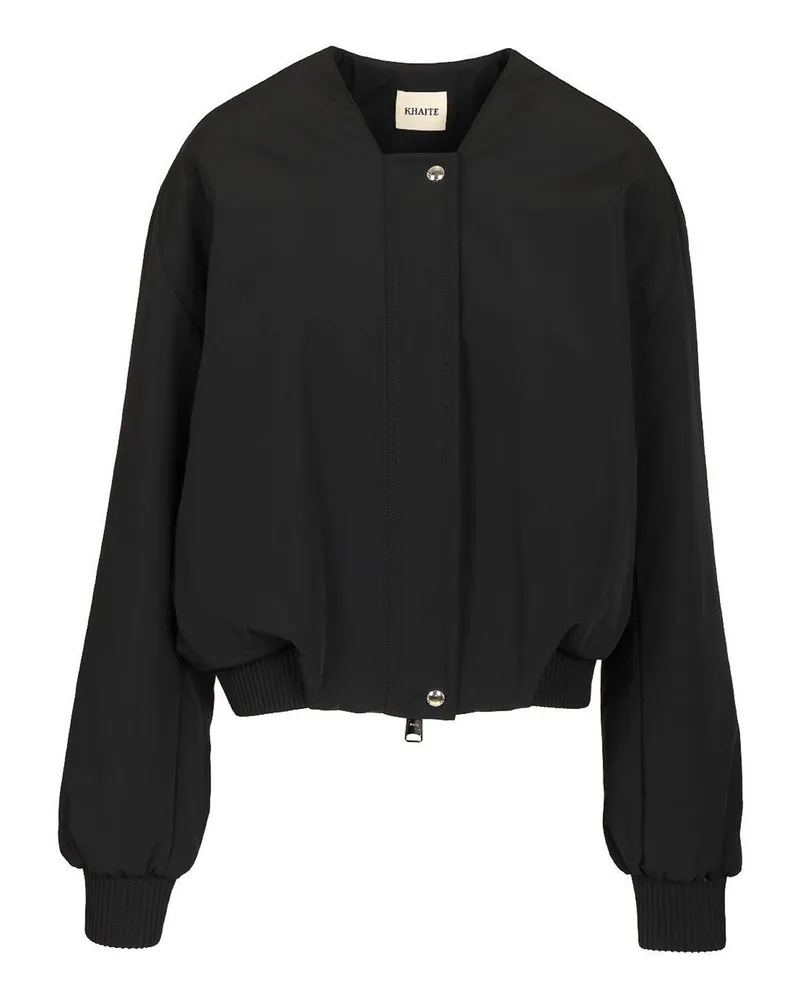 KHAITE Bomberjacke - Schwarz Schwarz