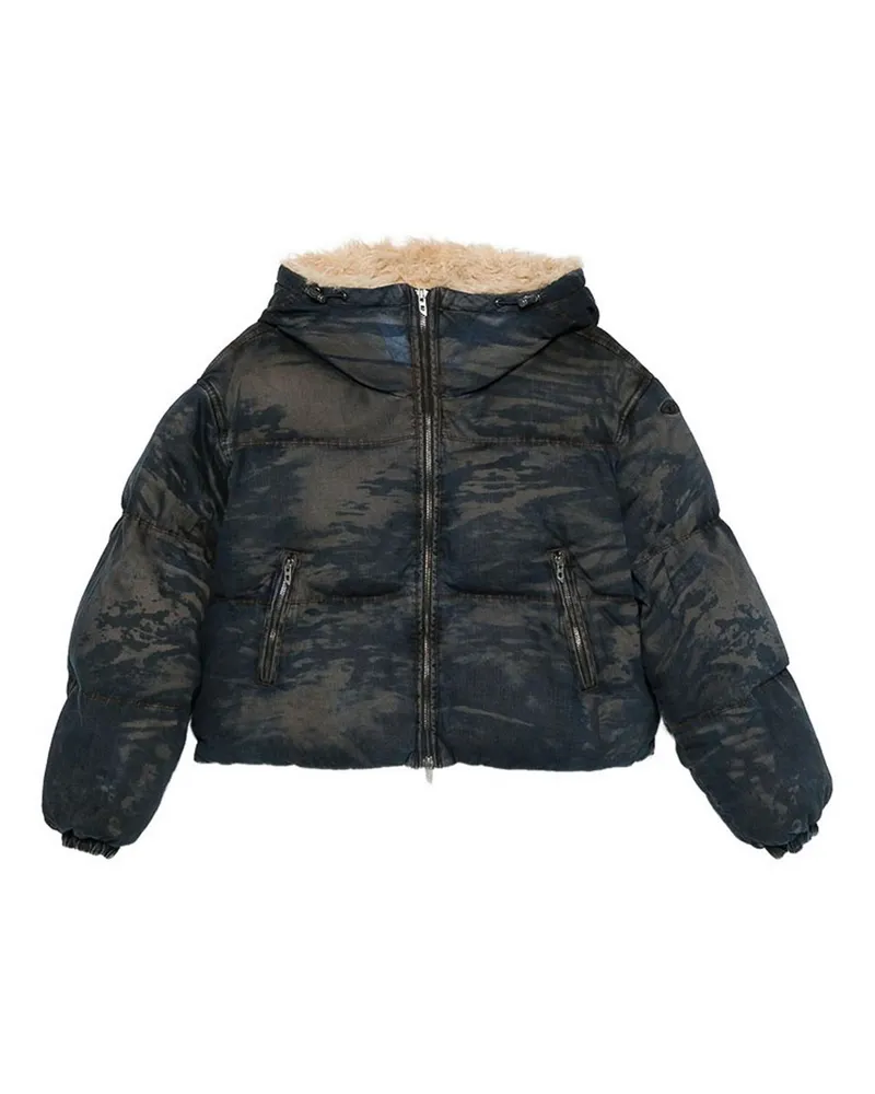 Diesel Daunenjacke - Blau Blau