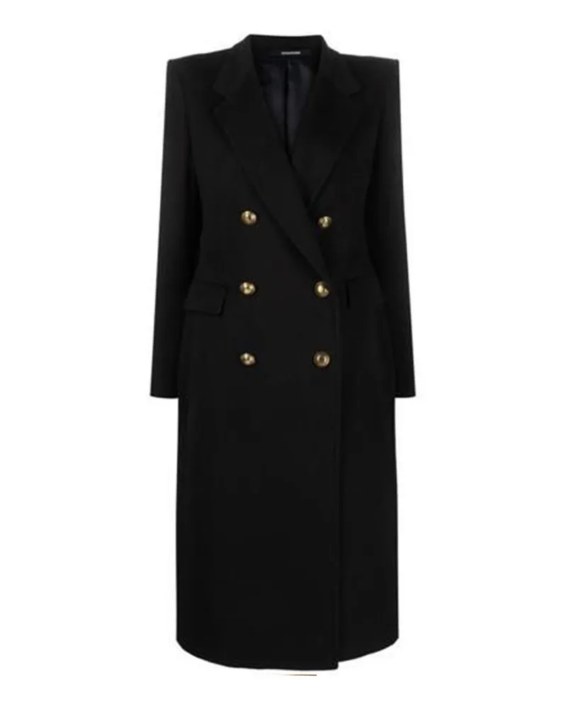 Tagliatore Kurzer Mantel - Schwarz Schwarz