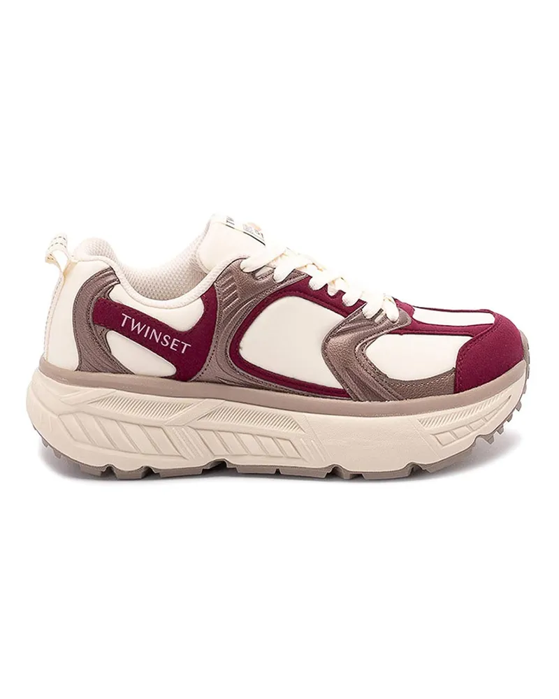 Twin-Set Sneaker - Dunkelrot Dunkelrot