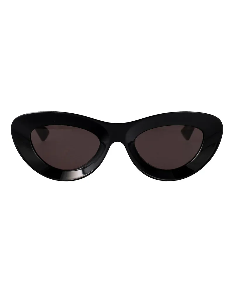 Bottega Veneta Sonnenbrille - Schwarz Schwarz
