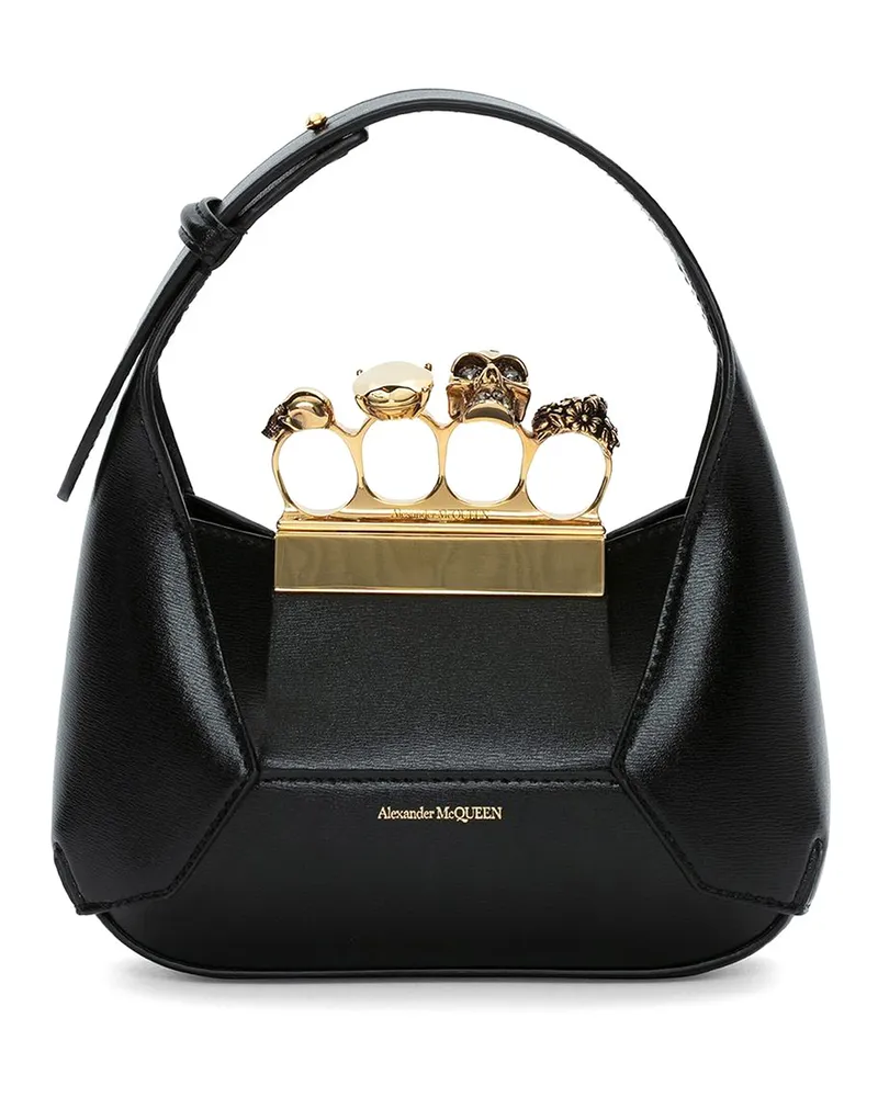 Alexander McQueen Umhängetasche - Schwarz Schwarz