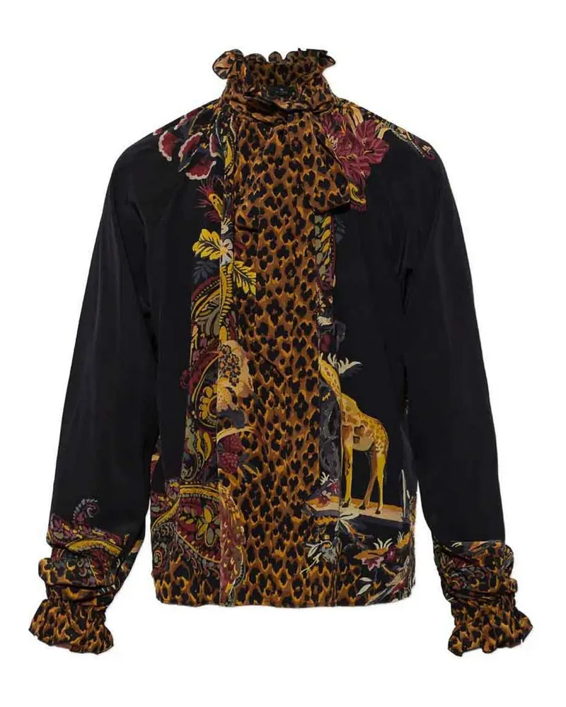 Etro Tunik - Schwarz Schwarz