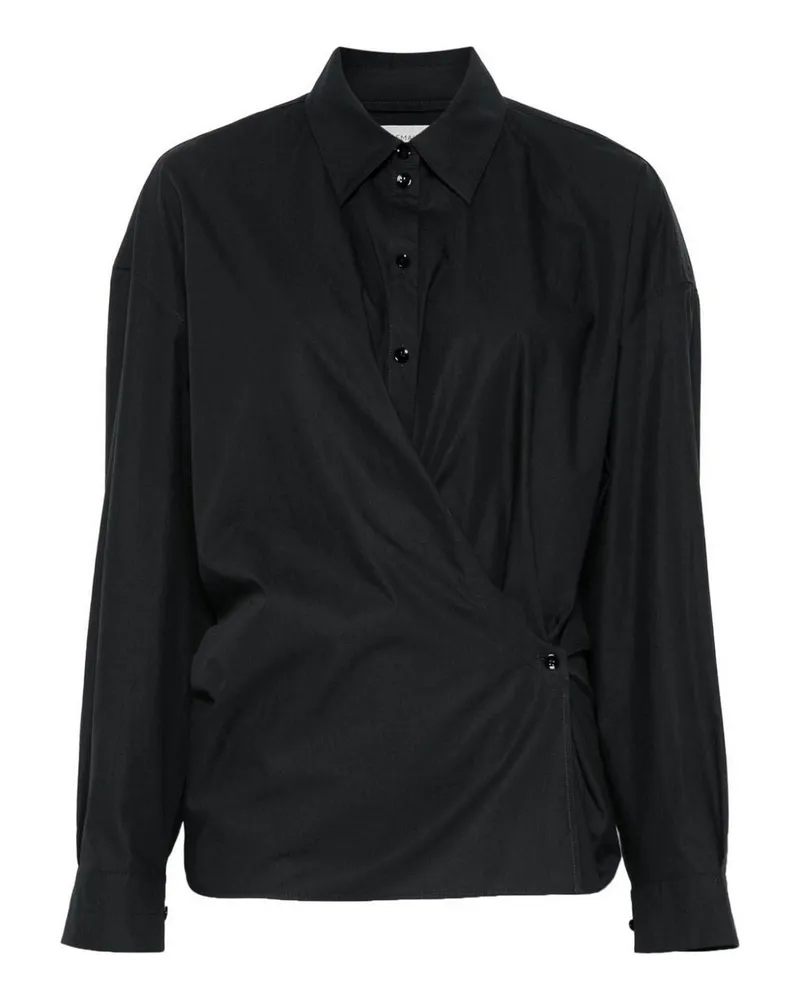 Christophe Lemaire Hemd - Schwarz Schwarz