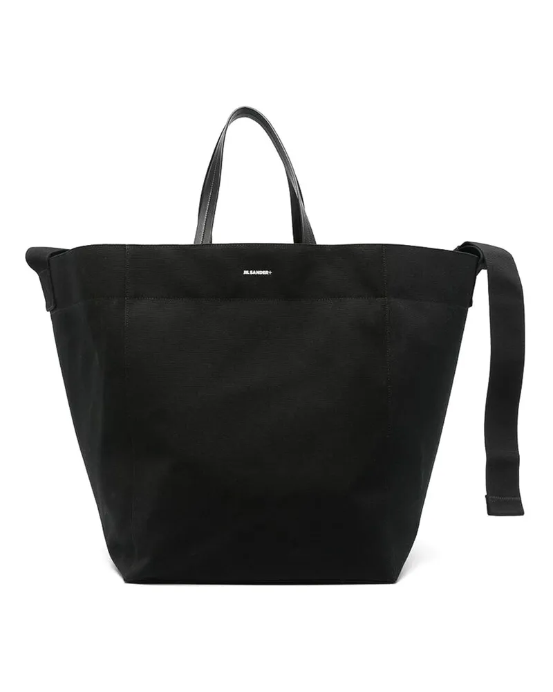 Jil Sander Umhängetasche - Schwarz Schwarz