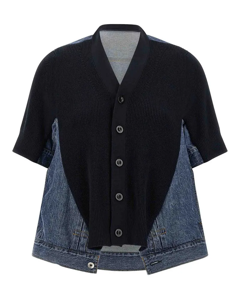 Sacai Cardigan - Blau Blau