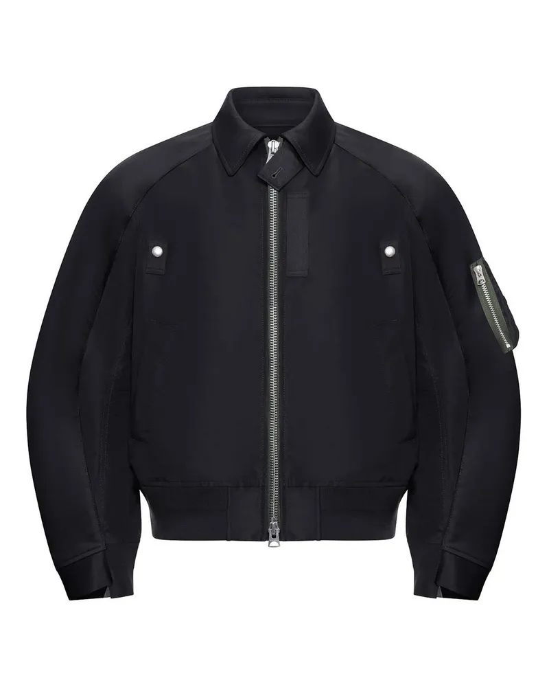 Sacai Casual Hose - Schwarz Schwarz