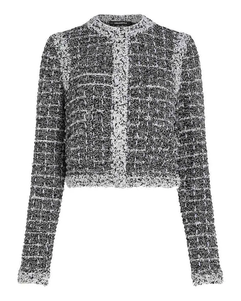 Karl Lagerfeld Cardigan - Schwarz Schwarz