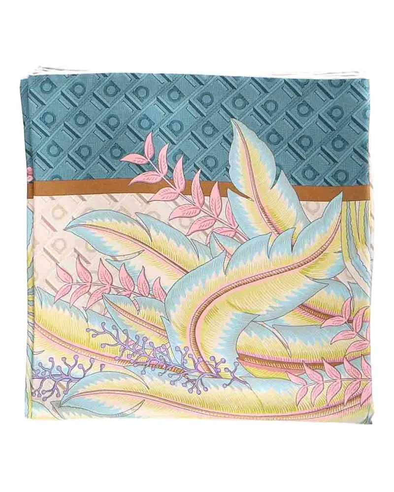 Ferragamo Schal - Dunkelgrün Dunkelgrün