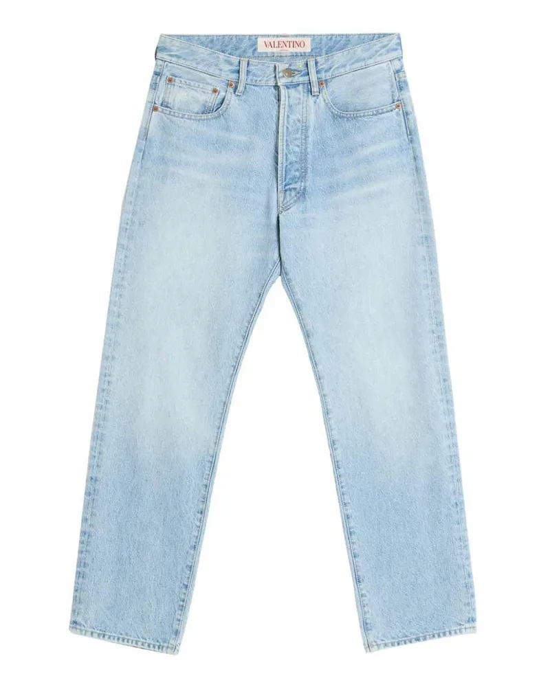 Valentino Garavani Straight Leg Jeans Dunkles