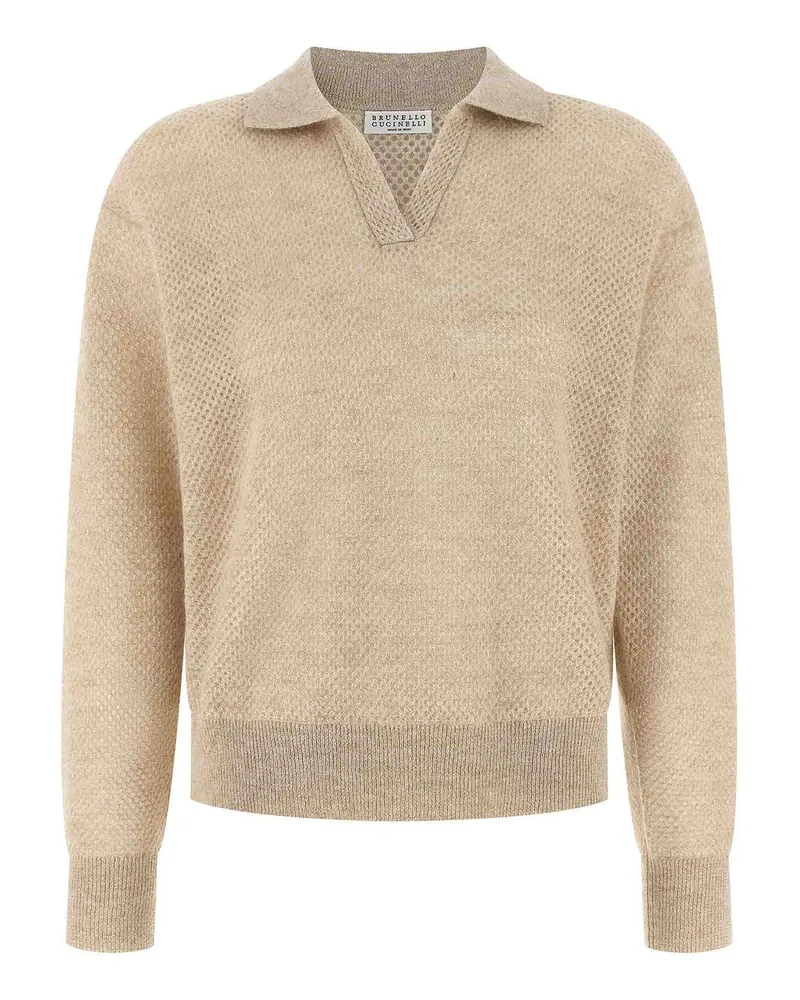 Brunello Cucinelli Poloshirt - Gold Gold